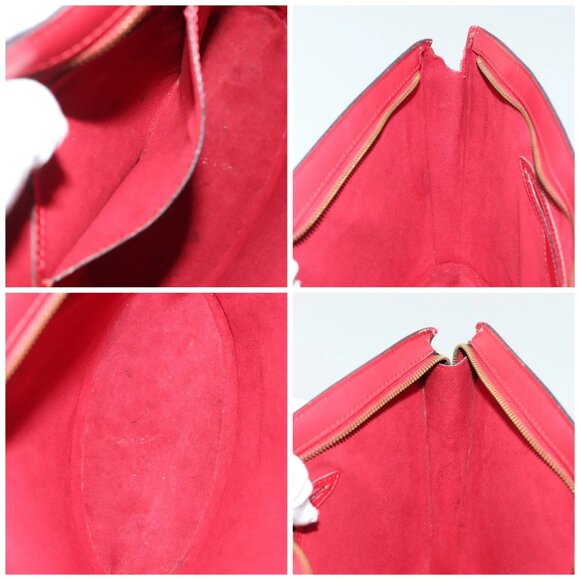 LOUIS VUITTON Epi Saint Jacques Shoulder Bag Red - Picture 15 of 16